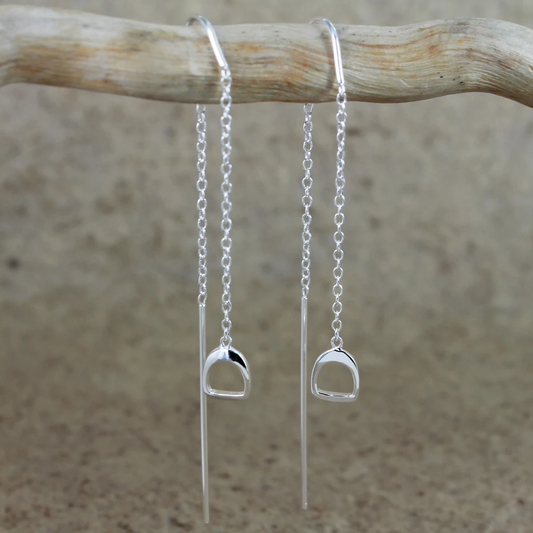 Stirrup Falling Earring