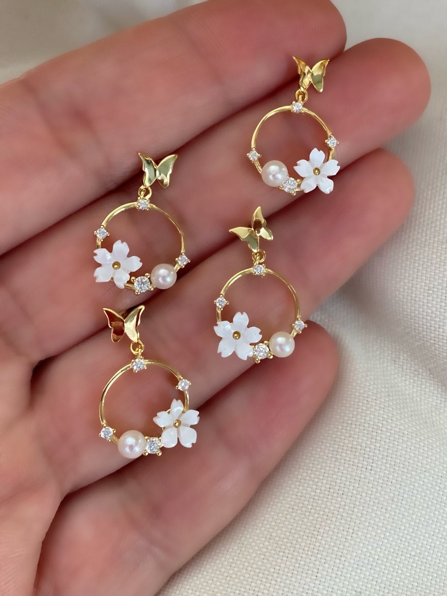 Spring Earrings - Ear drops