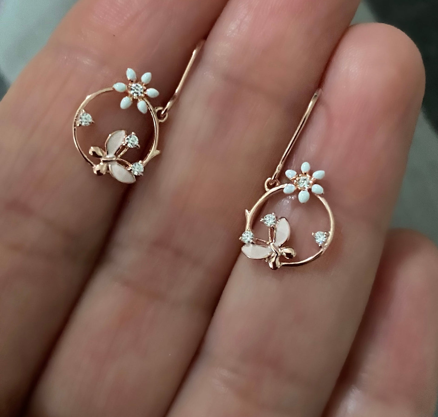 Spring Earrings - Ear drops