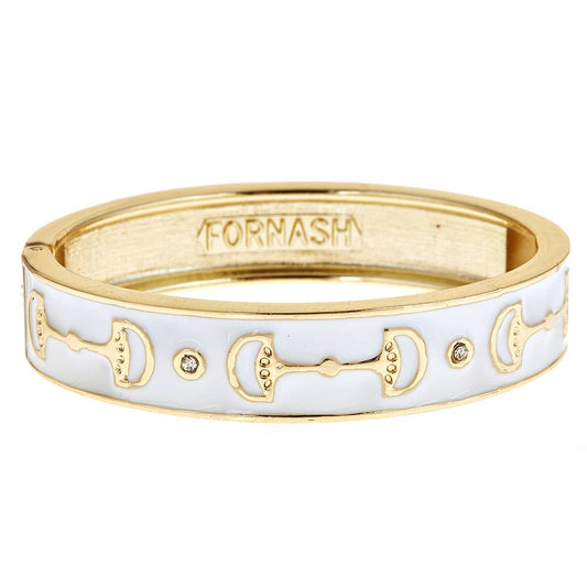 Gold Cup Bracelet: WHITE